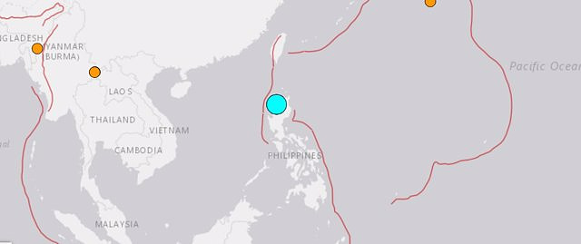 At least one dead from the magnitude 7.0 earthquake that has shaken the northern Philippines