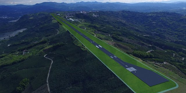 The Government of Colombia settles the work contract for the Café Airport with OHLA
