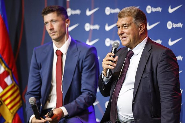 Laporta: "The enthusiasm for Lewandowski proves that there is a new splendid stage"
