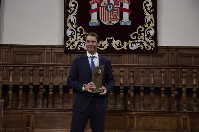 Nadal: "I hope to continue being a benchmark for the values ​​of Spain"