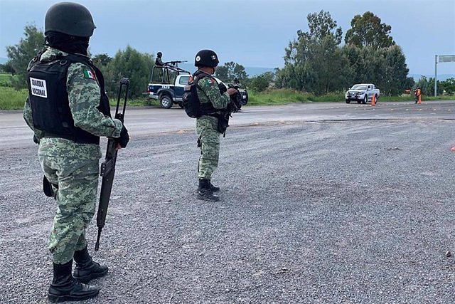 The absorption of the Mexican National Guard by the Army comes into effect