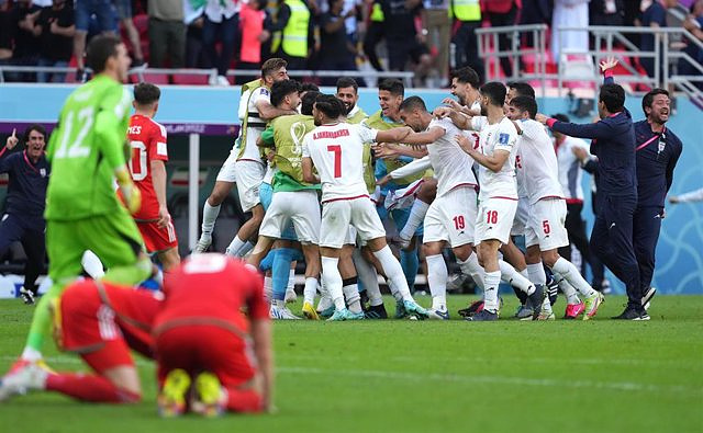 Iran offensive wipes out Wales