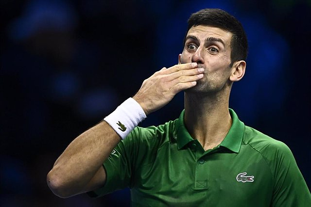 Djokovic closes his undefeated record in the 'round robin' of the ATP Finals with a marathon against Medvedev