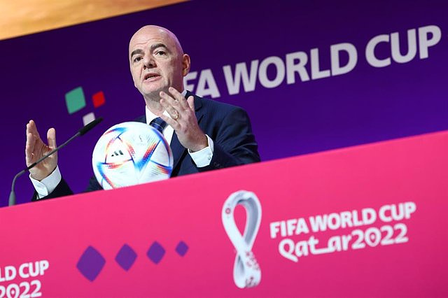 The director of the Danish federation describes Infantino's words as "shameful"