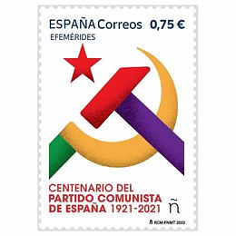 A judge suspends the issuance of the Post Office stamp that commemorates the centenary of the PCE