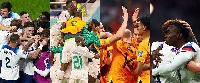 England-Senegal and the Netherlands-United States, first crosses of the round of 16 of the World Cup in Qatar