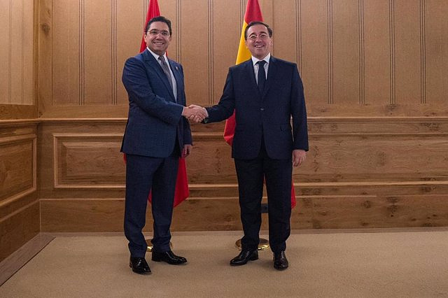 Albares meets his Moroccan counterpart for the third time in a week, this time in Madrid