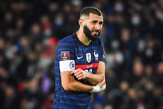 Benzema misses the World Cup due to injury