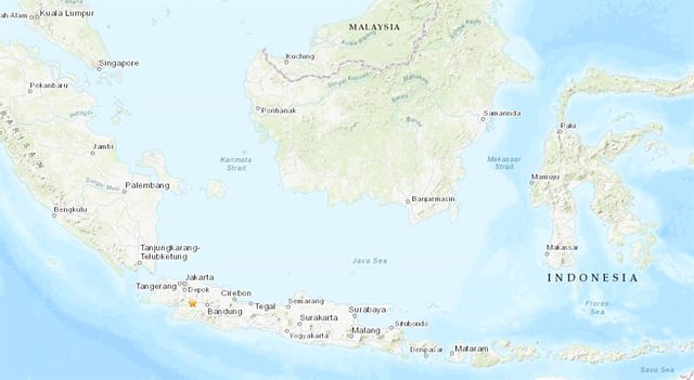 A magnitude 5.6 earthquake shakes the Indonesian capital, Jakarta
