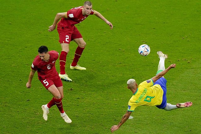 Richarlison presents Brazil in the World Cup