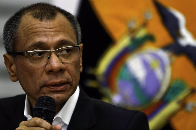 The former Vice President of Ecuador Jorge Glas is released from prison for the second time