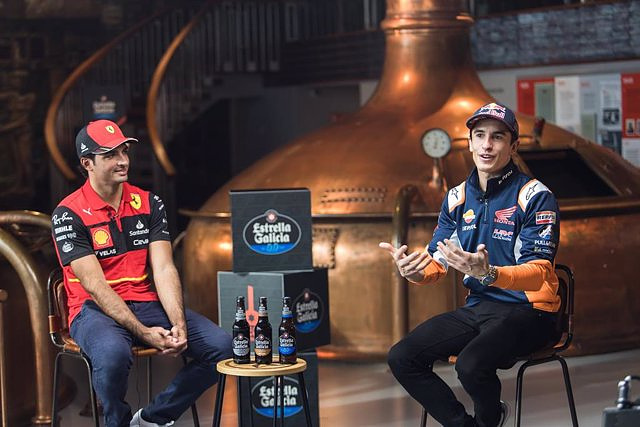 Carlos Sainz and Marc Márquez bet on winning their World Cups in 2023