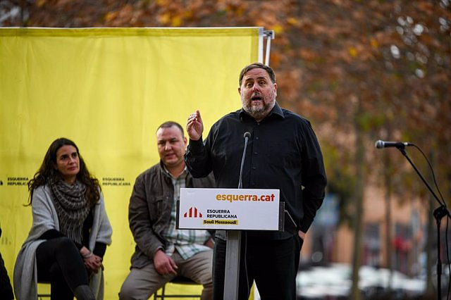 AMP. The State Attorney asks the Supreme Court to reduce Junqueras' disqualification from 13 to 7 years