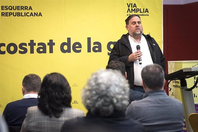 The State Attorney asks the Supreme Court to reduce Junqueras' disqualification from 13 to 7 years