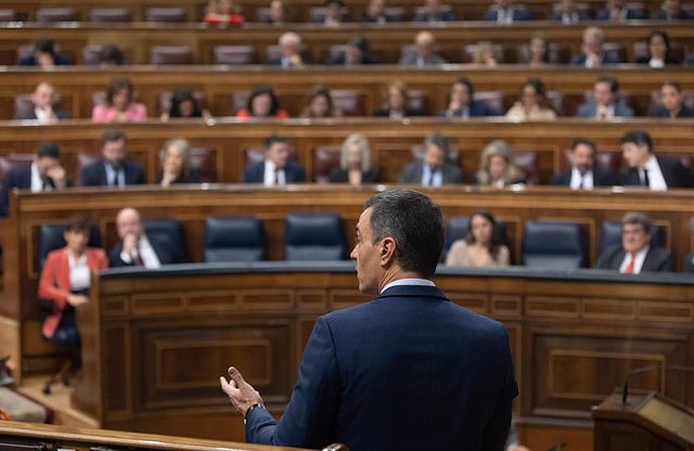 Sánchez opens the debate in Congress underlining Spain's support for Ukraine: "We have been and we will be by your side"
