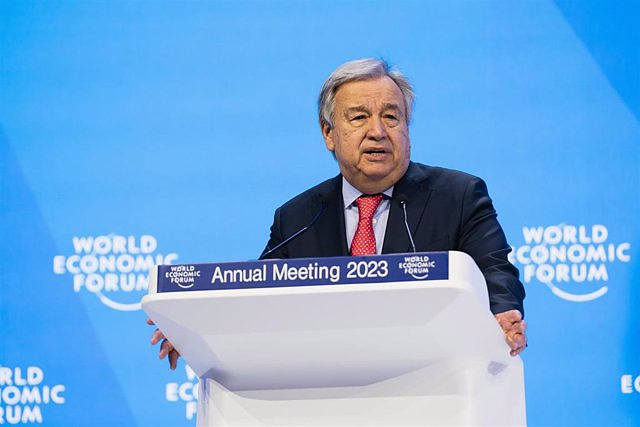 Guterres does not foresee the end of the war in Ukraine "in the immediate future"