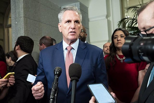 McCarthy fails in the seventh round of voting to elect the new speaker of the US House of Representatives