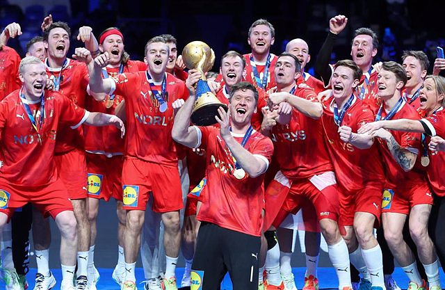 Denmark makes history with its third consecutive Handball World Cup