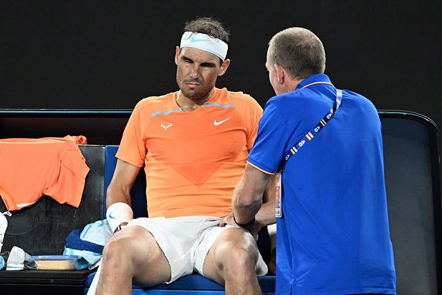 Nadal says goodbye injured to the Australian Open