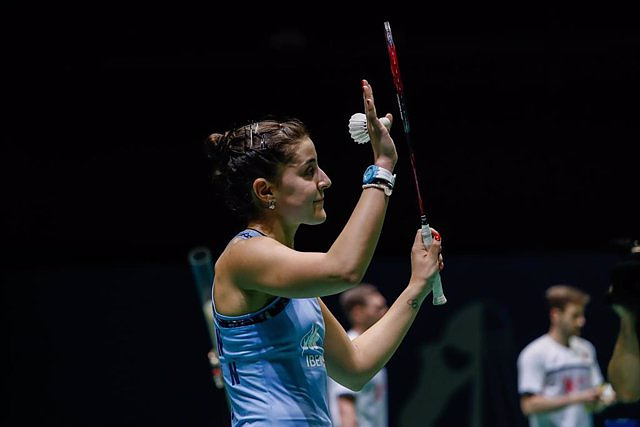 Carolina Marín advances to the round of 16 at the Indian Open