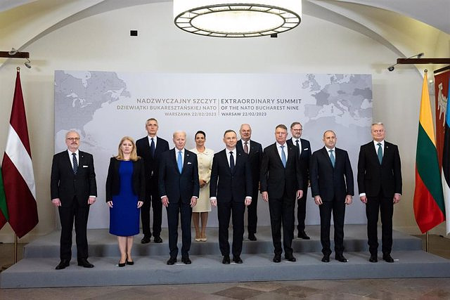 Biden vows to Eastern European allies to defend "every inch" of NATO
