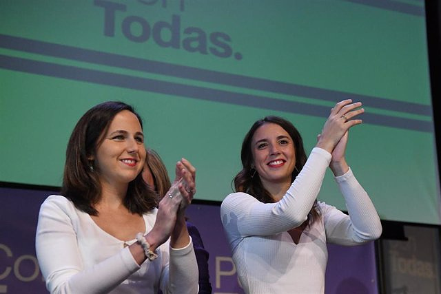 Podemos organizes an event on Sunday in Madrid to support Montero after the controversy over the "yes is yes" law