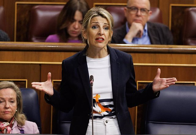 Díaz tries to reconcile in the clash between PSOE and UP for the law of 'only yes is yes' and calls for responsibility from all