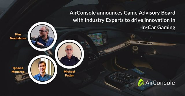 RELEASE: AirConsole Announces a Gaming Advisory Council of Industry Experts