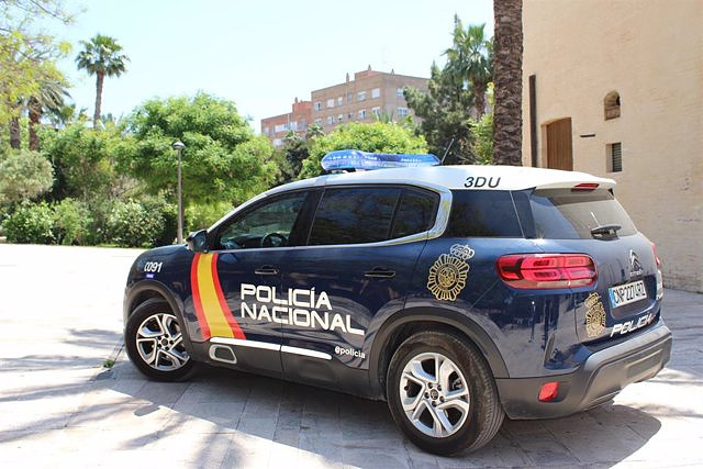 A woman arrested after displaying a firearm at a children's soccer match in Alcobendas