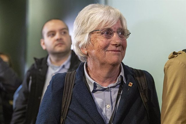 Ponsatí risks being arrested again in Spain if she does not go to the Supreme Court on Monday for her prosecution for 1-O