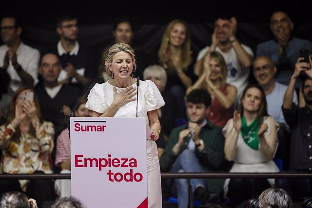Díaz launches her candidacy to be "the first president of Spain" and rejects "guardianship": "I belong to nobody"