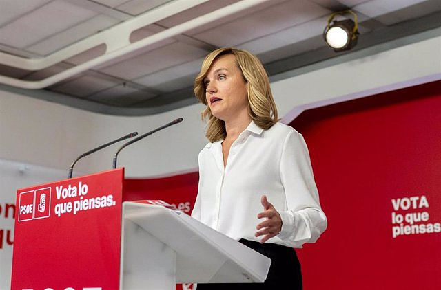 Alegría (PSOE) calls for responsibility and unity from Podemos and Sumar to prevent the "ultra-conservative wave" from ruling