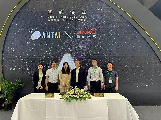 RELEASE: Antisolar and Jinko Technology kicks off a global strategic cooperation at SNEC 2023