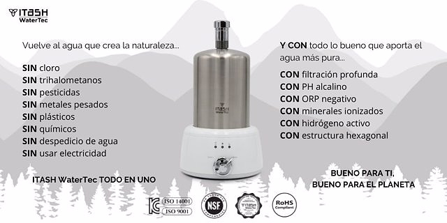 STATEMENT: An innovative water purifier arrives on the Spanish market