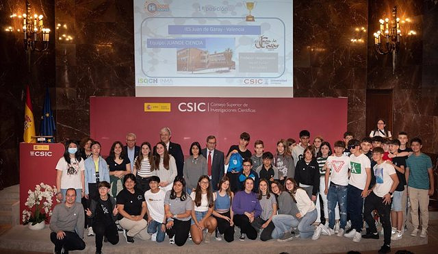 The IES Juan de Garay de València wins in the team modality of the VI National Hi Score Science Contest
