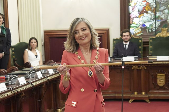 Cristina Ibarrola maintains the Mayor's Office of Pamplona for UPN as the force with the most votes