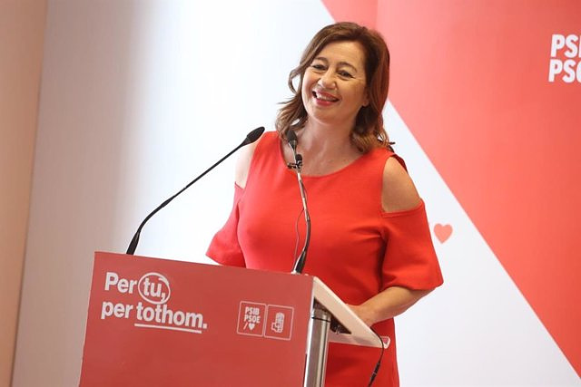 Armengol will lead the PSIB-PSOE list to the Congress of Deputies