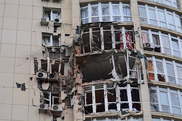 At least one dead and two wounded in a Russian attack on kyiv