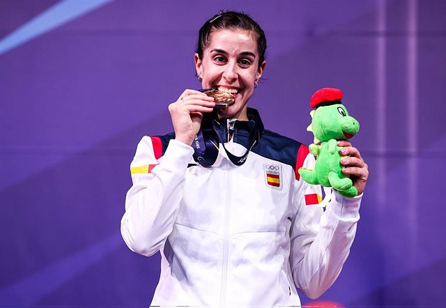 Carolina Marín, champion of the European Games: "I feel that I continue to improve my game, it is the way to go"