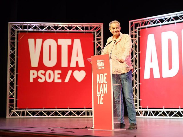 Zapatero charges against Feijóo for sowing doubts in voting by mail and asks to "respond to insidiousness" at the polls
