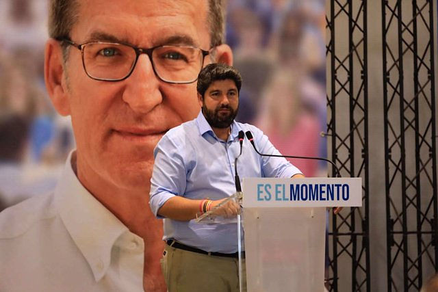 López Miras urges Vox Murcia to apply the "sense of State" of its national leadership: Why are they blocking?