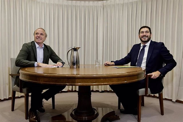 PP and VOX close an agreement to govern Aragon and Azcón will be sworn in as president next week