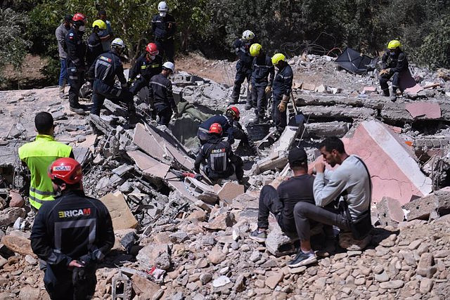 A 4.6 magnitude aftershock shakes ground zero of the earthquake in Morocco as the death toll rises to 3,000