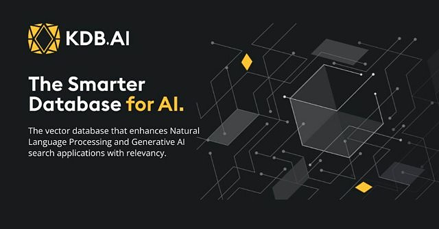 COMUNICADO: KX announces KDB.AI Cloud: THE FREE, SMARTER VECTOR DATABASE FOR AI