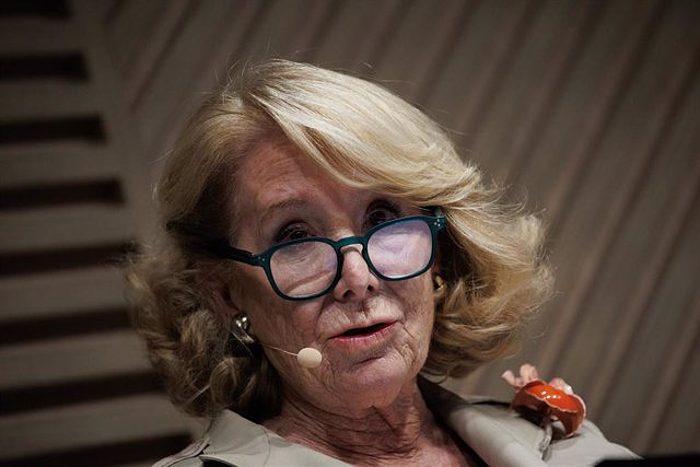 Esperanza Aguirre is in favor of the PP's abstention in an investiture of Sánchez