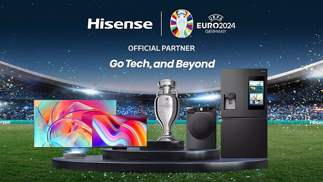 RELEASE: The third time's the charm: Hisense expands its strategic partnership with UEFA to sponsor EURO 2024