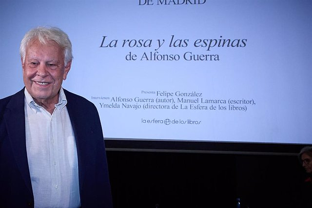 Felipe González maintains that there would be no amnesty if Sánchez did not need votes from Junts and speaks of "personal interest"