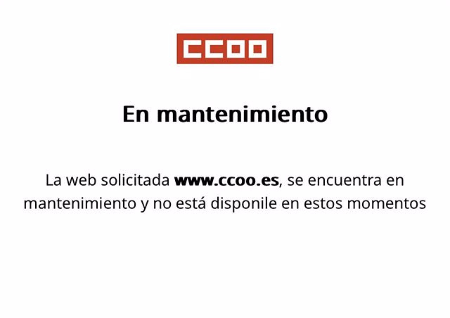 CCOO suffers a computer attack on its entire network