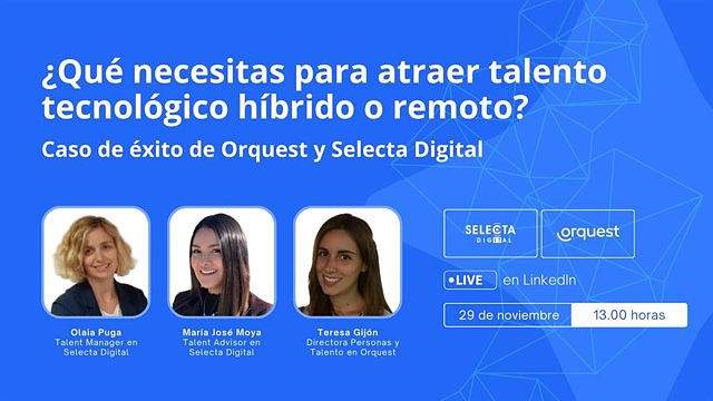 STATEMENT: Selecta Digital holds a webinar on how to attract hybrid or remote technological talent