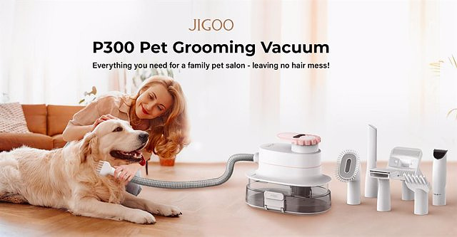 RELEASE: JIGOO presents P300: a vacuum cleaner for pets to enjoy a salon experience at home